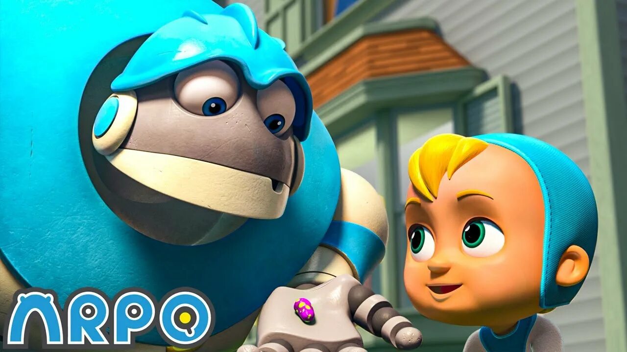 Робот арпо. Moonbug entertainment. moonbug про робота.