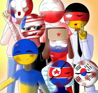 Круглые головы стран