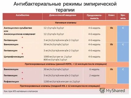 После амоксициллина какой антибиотик
