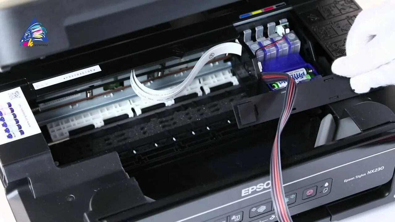 Как установить снпч на принтер