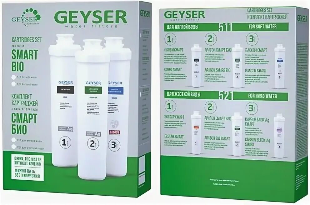 гейзер смарт био 511 картридж