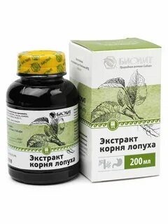 Экстракт корня лопуха густой