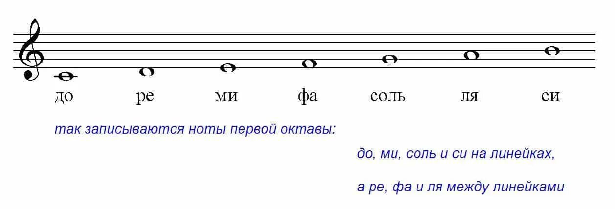 Через нот. 1 октава ноты на нотном стане. первая октава на нотном стане для детей. ноты первой октавы на нотном стане. расположение нот первой октавы на нотном стане.