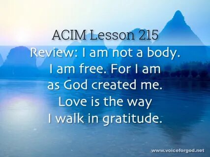 Acim lesson 215