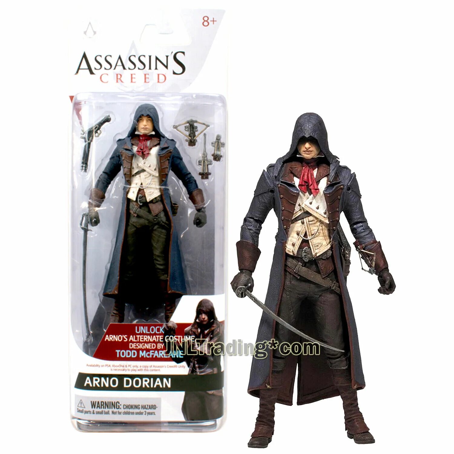 Игрушки убийцы купить. Фигурка Assassin's Creed MCFARLANE. Assassins Creed Arno фигурка. Тодд МАКФАРЛЕЙН Assassins Creed. Assassin Revelation фигурка оригинал.