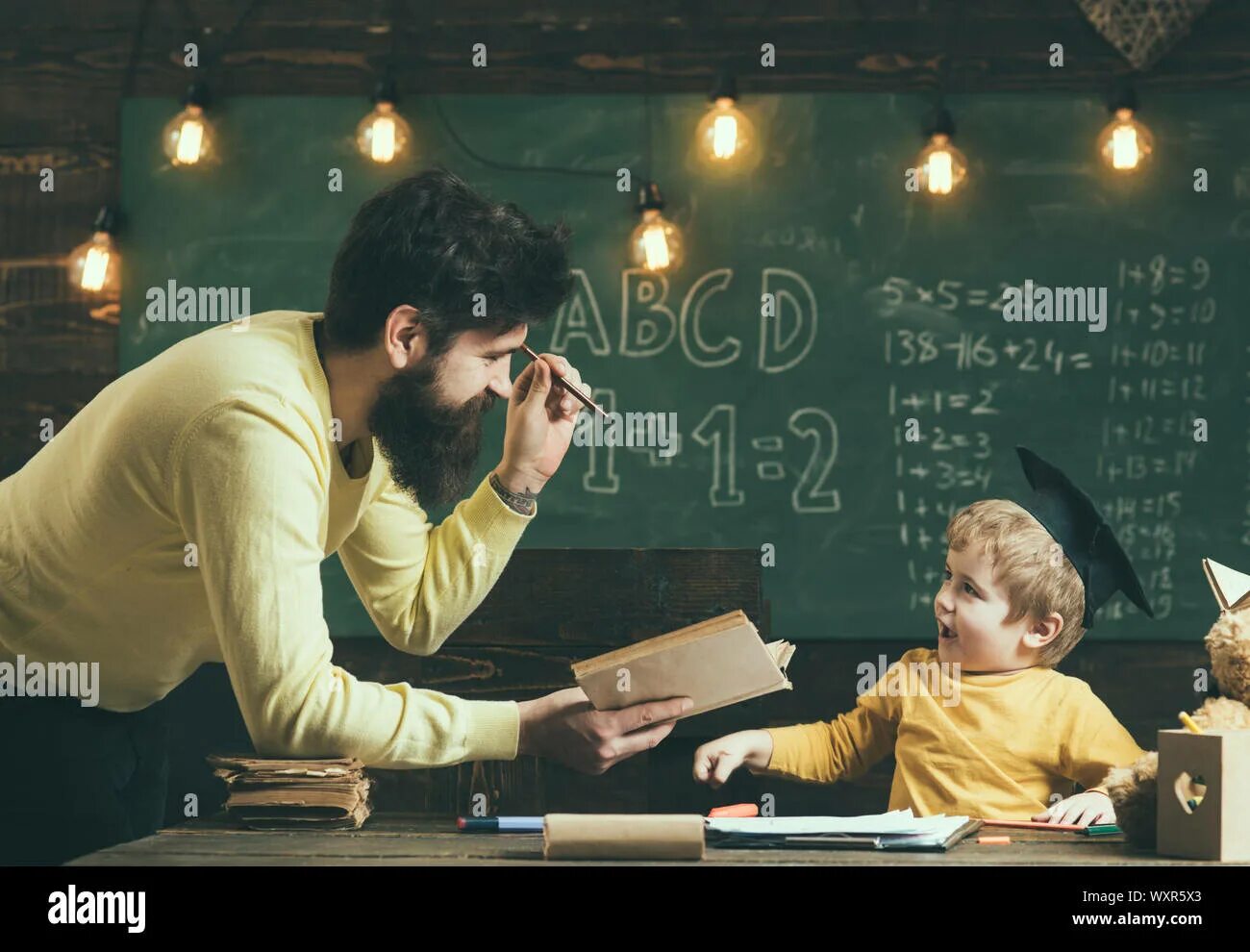 Teacher getting punishment from principal. Father and teacher game. Father and teacher game. Her father a teacher. Бородатый учитель.