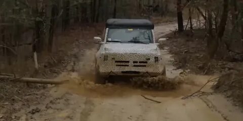 Тест драйв бездорожье видео