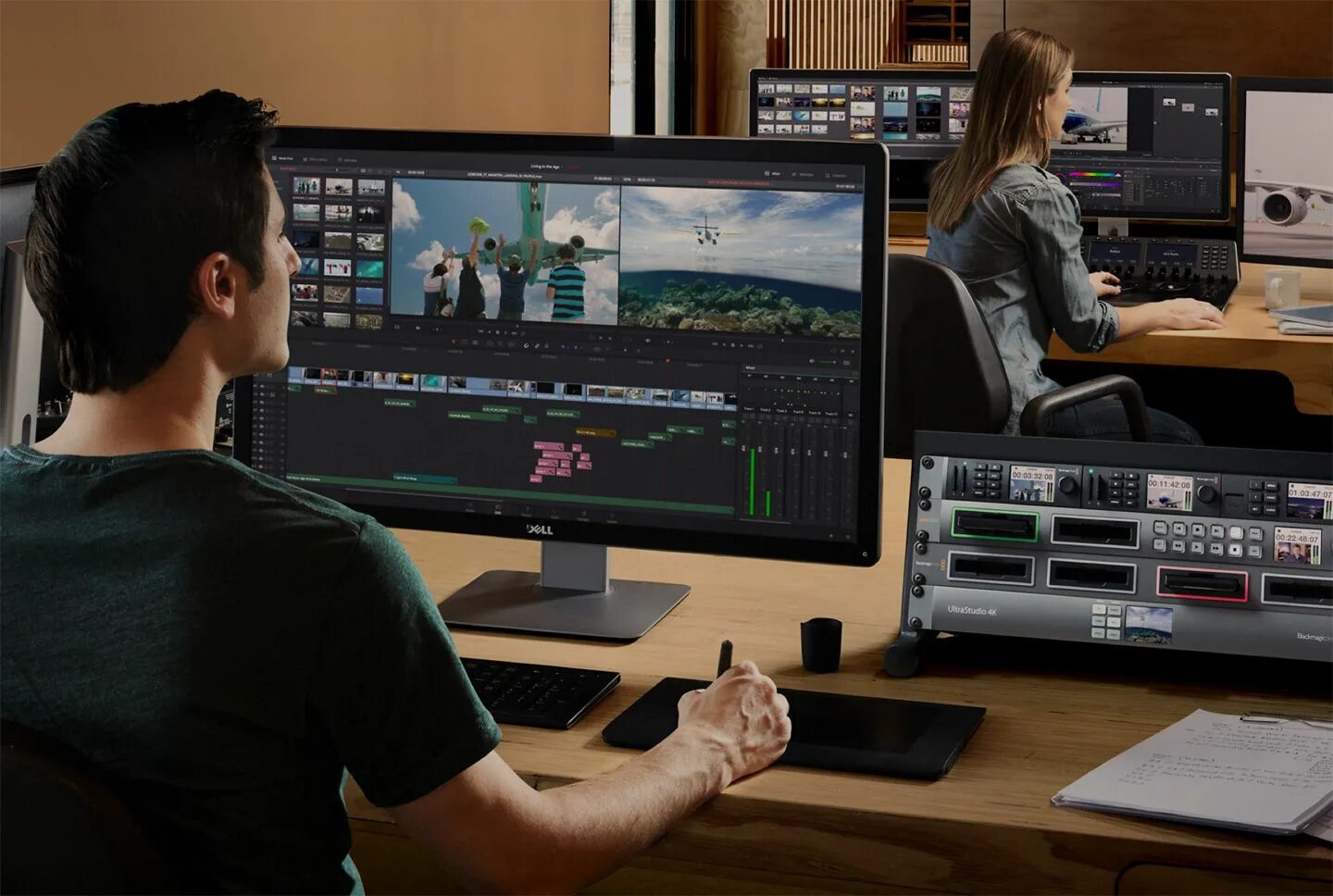 Монтаж видео дома. Blackmagic Design DAVINCI resolve Studio. Blackmagic Design Fusion Studio. Blackmagic Design DAVINCI resolve Studio 18. Видеомонтажер Premiere Pro.