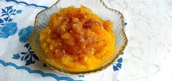 Начинка из тыквы и яблок