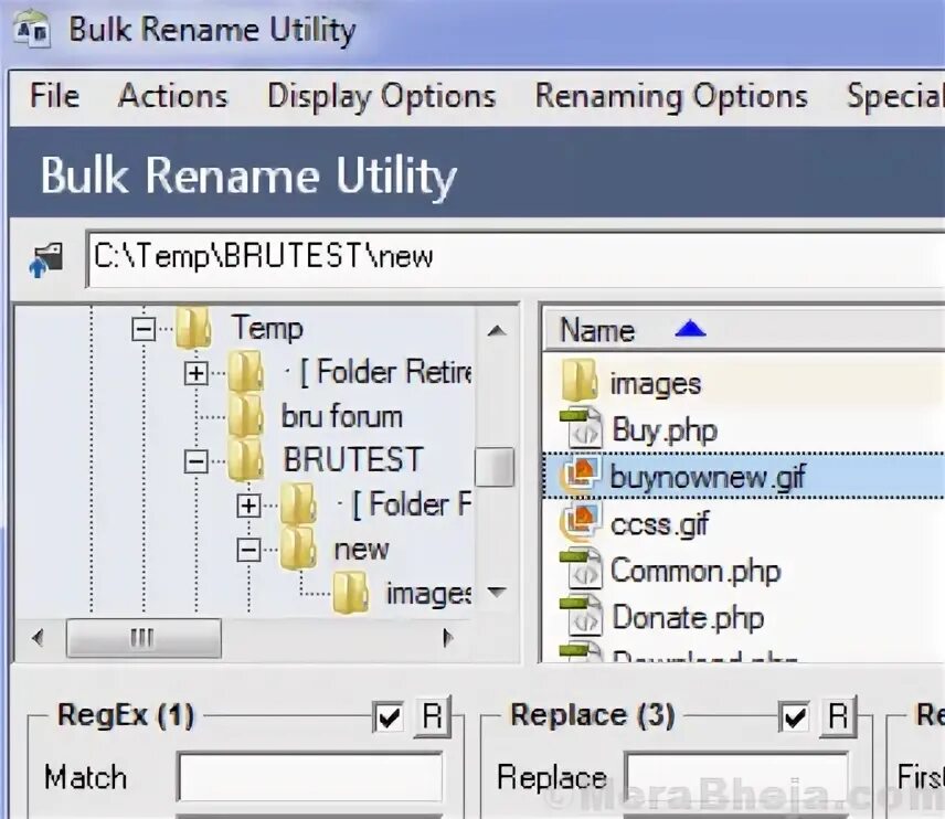 How to rename a. Bulk rename utility. переименование файлов программа. rename.