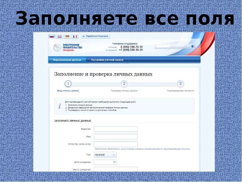 Заполнить поле данные из поля. Заполните все поля. Госуслуги заполнение полей. Заполнение данных портал госуслуги. Поле обязательно для заполнения госуслуги.