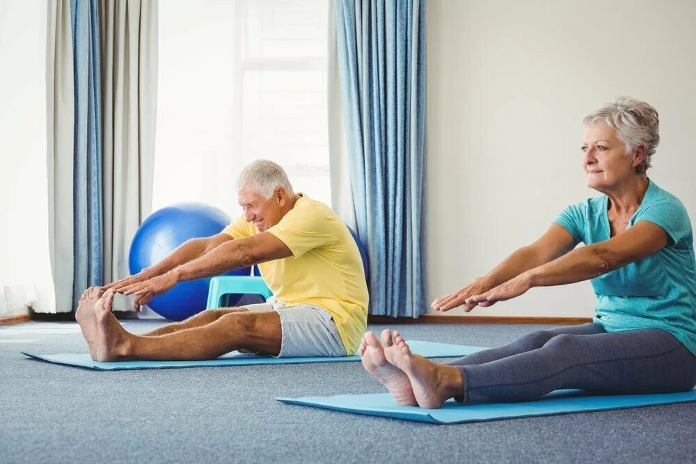 Физкультура для пожилых людей. Упражнения для пожилых. Лечебная гимнастика для пожилых. Физические нагрузки после 50