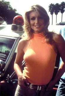 The Fall Guy 1981 Heather Thomas as Jody Banks sexy in orange tank Photo CL1785 