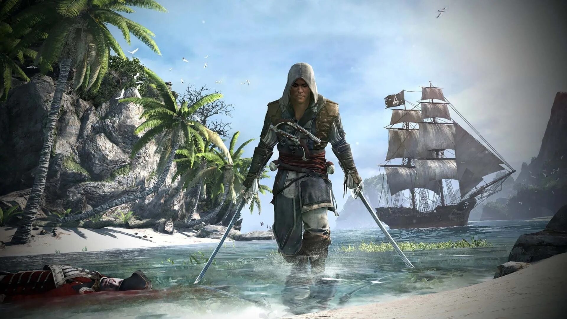 Асасин крид черный флаг на русском. Assassin's Creed 4 Black Flag. Ассасин Крид 4 Блэк флаг часть 4. Ассасин Крид 4 на максималках. Канонир Assassins Creed 4 Black Flag.