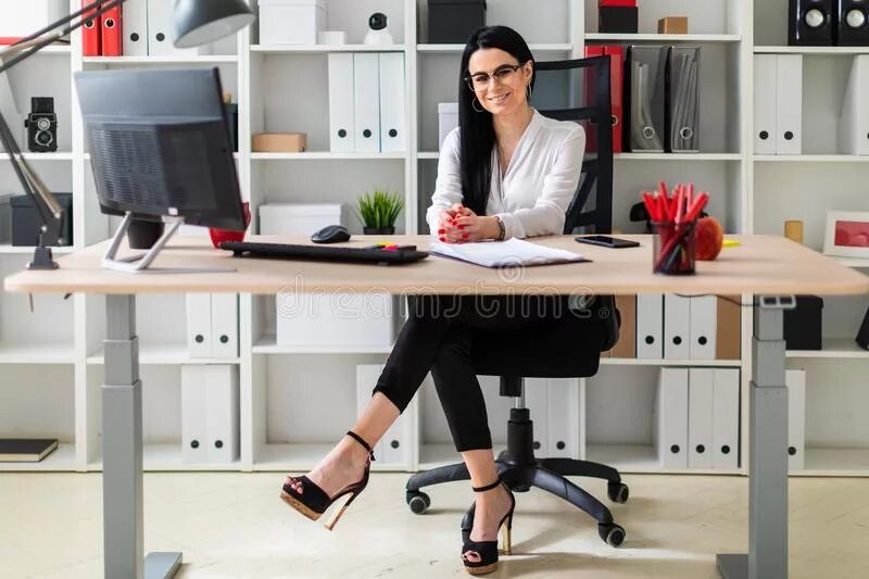 Next to the desk