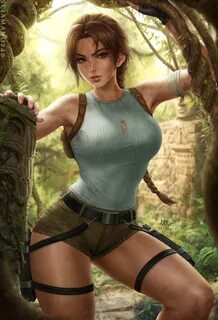 Анонсирована детализированная фигурка Лары Крофт со множеством сменных дета...