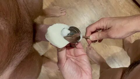 Whipped cream cock.