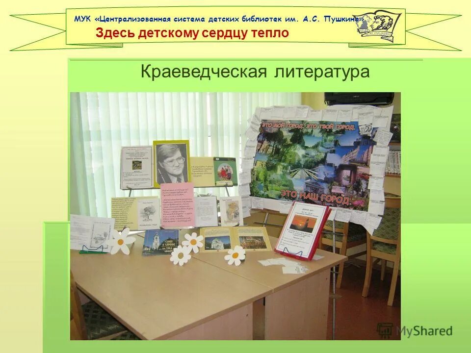 централизованная система детских библиотек города