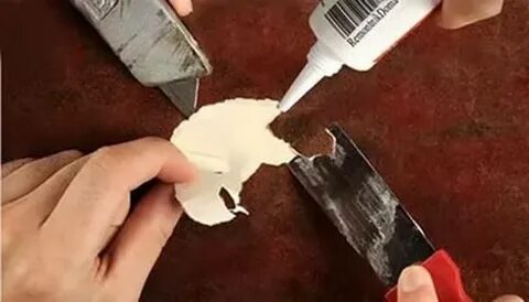 Как снять клей