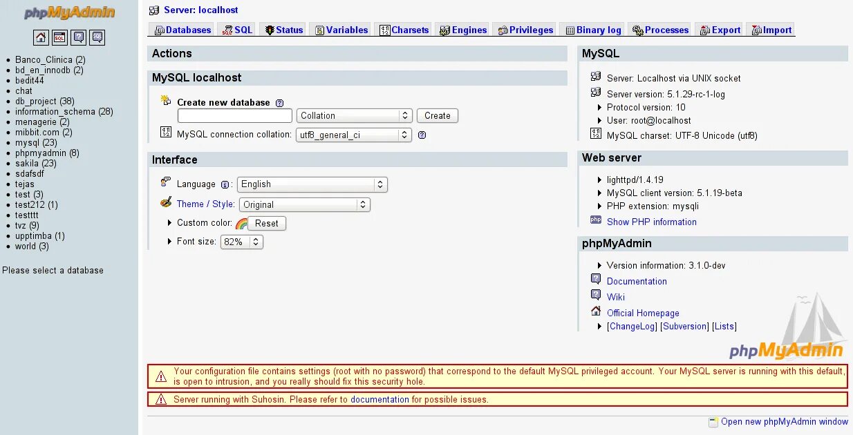 Show php. Phpmyadmin интерфейс. phpmyadmin 4. phpmyadmin меню. phpmyadmin download.