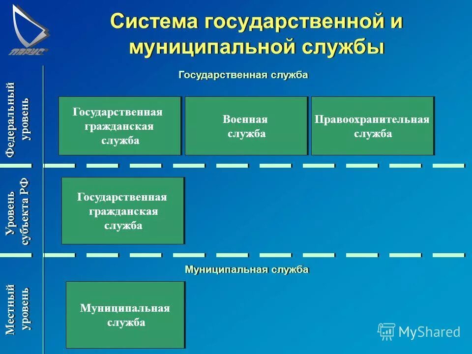 Система органов управления государственной службы