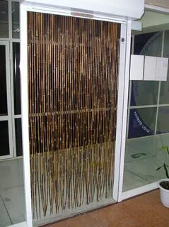 Бамбуковая дверь