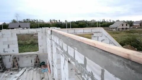 Армопояс для газобетона под крышу
