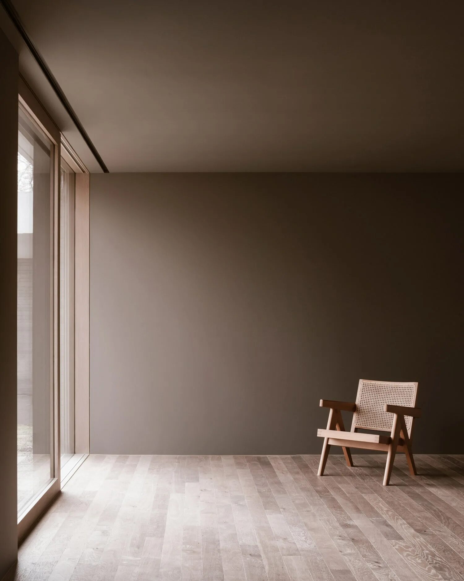 Панели из ламината. Порящие стены. Парящая кровать. Спальня минимализм. Ламинат на стене в интерьере.