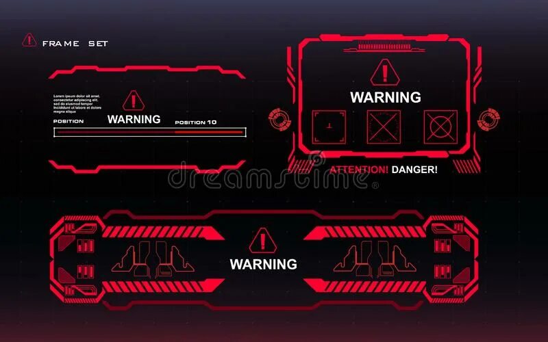 Warn interfaces. Предупреждение интерфейс. ворнинг аттеншен аларм дангер. warning на экране. danger alarm background.