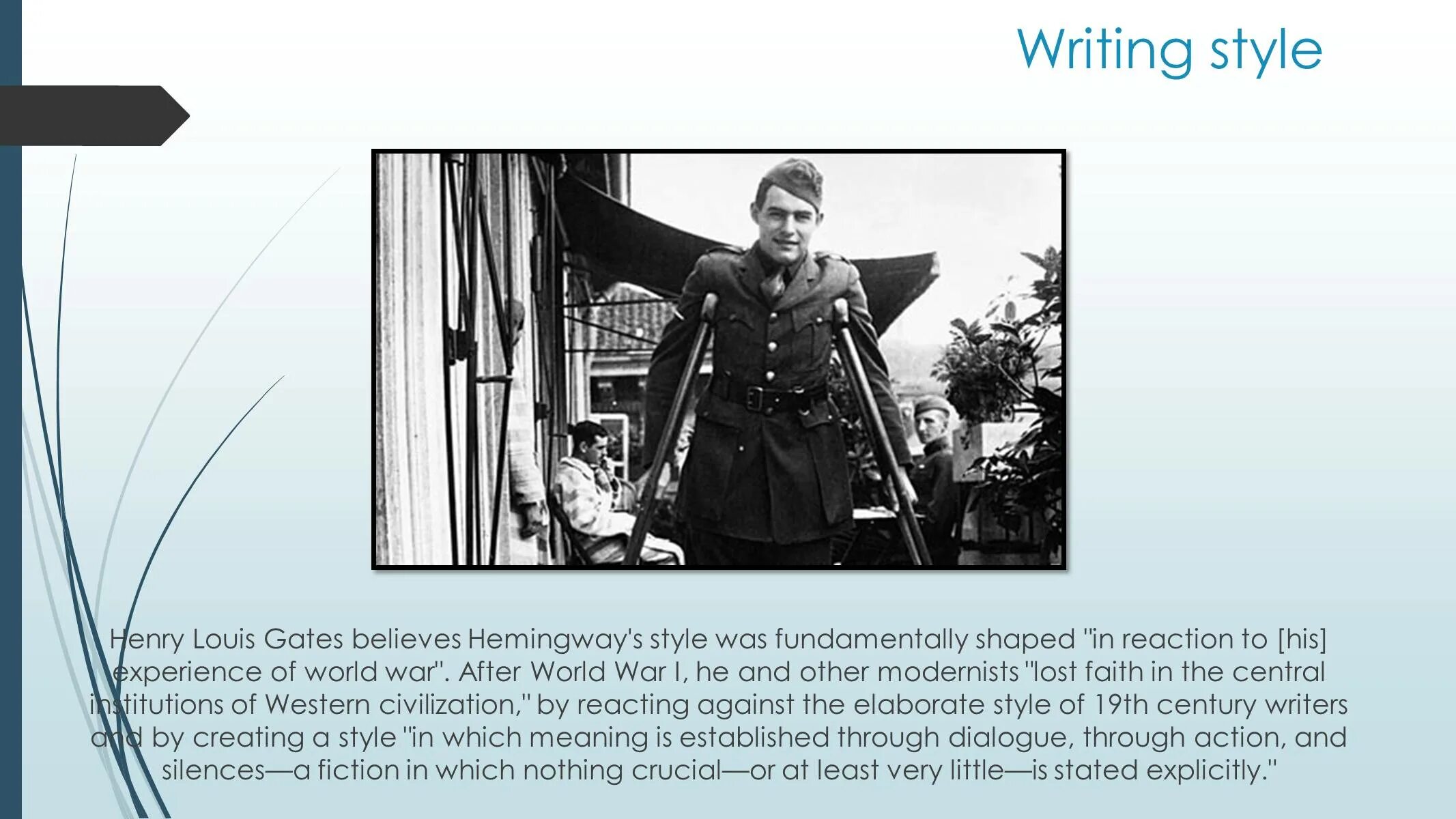 Хемингуэй на английском. Ernest Hemingway writing Style. Ernest Hemingway brief Biography. Hemingway текстовый редактор.