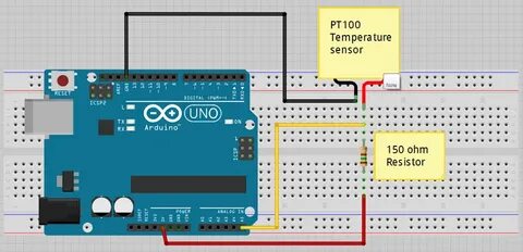 Arduino подключение датчика температуры