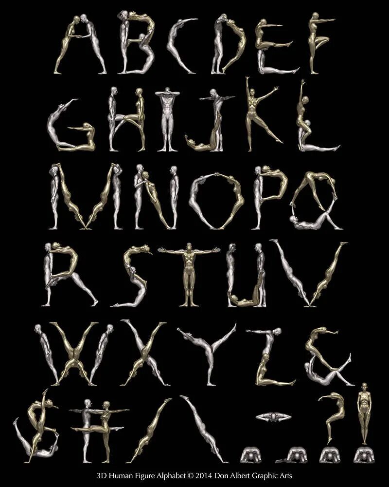 Figures in letters