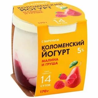 Йогурт в стеклянной