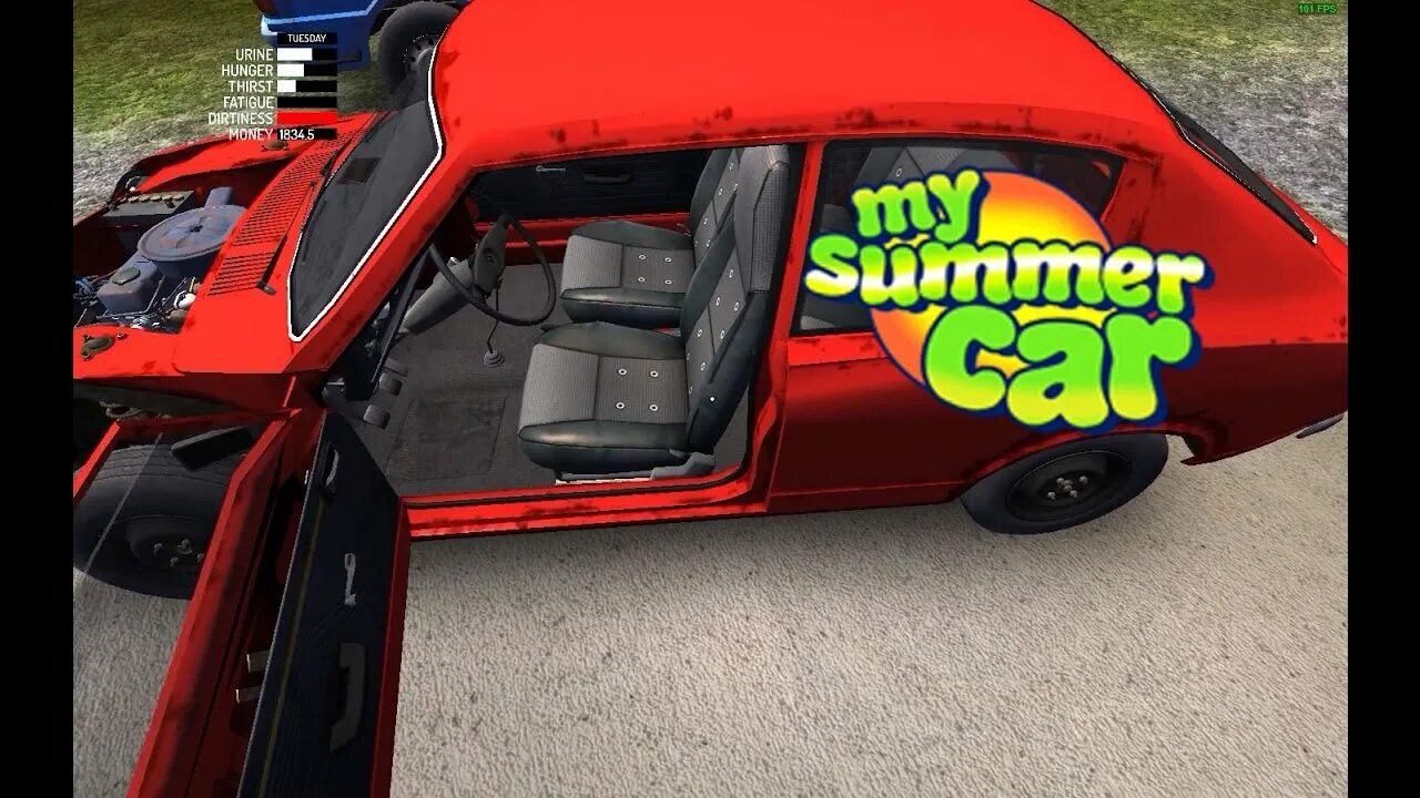 Май самер кар механики. My Summer car Флитари. Механик май саммер кар. Автомастерская Флитари my Summer car. My first Summer car: механик.