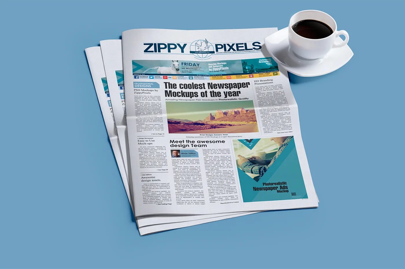 Newspaper ads