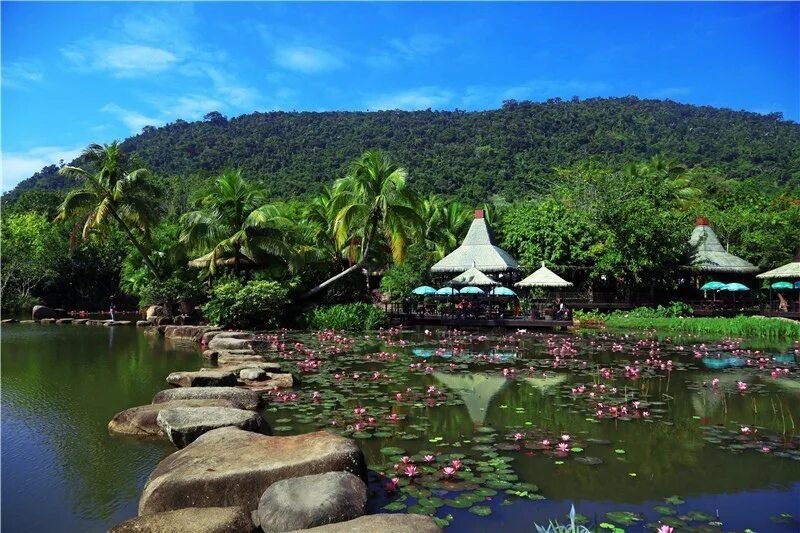 Yanoda is a tropical rainforest resort in Sanya. In Yanoda, you can not only see
