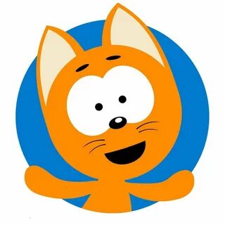 Коте для малышей синий