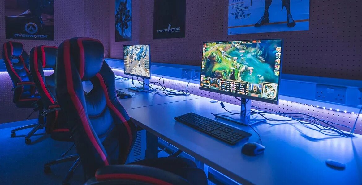 E gaming sports. Gaming ai. Esports workplace. Ai Powered games.