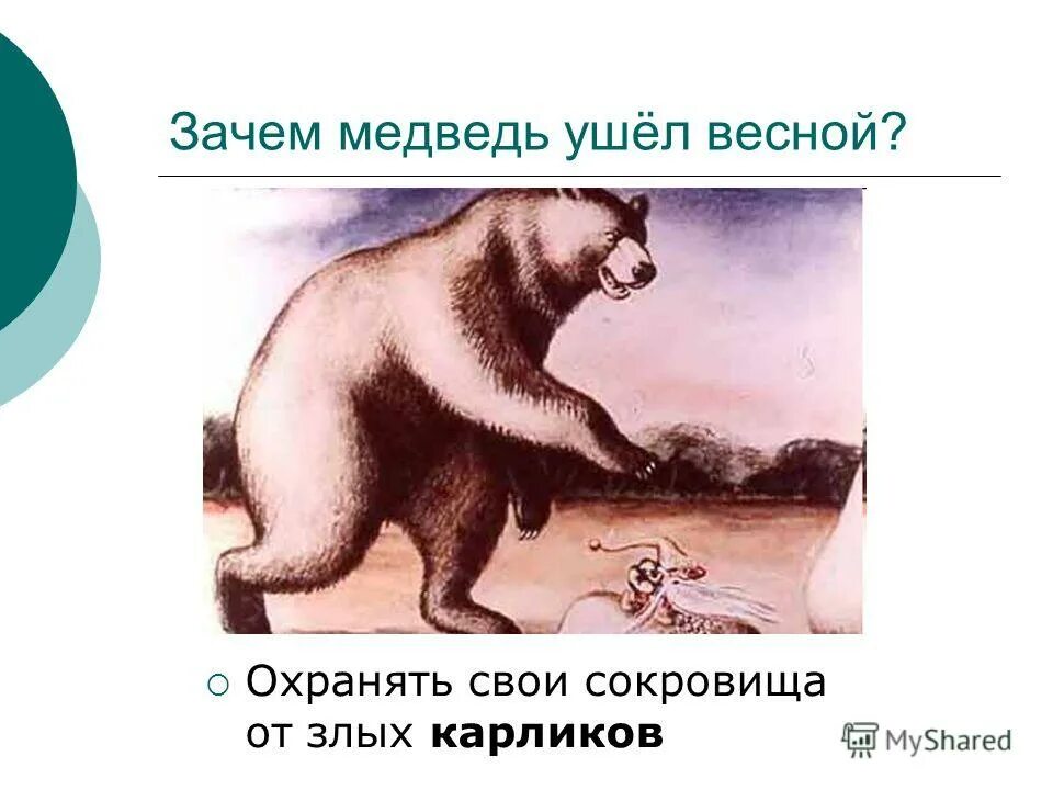 почему медведя снять