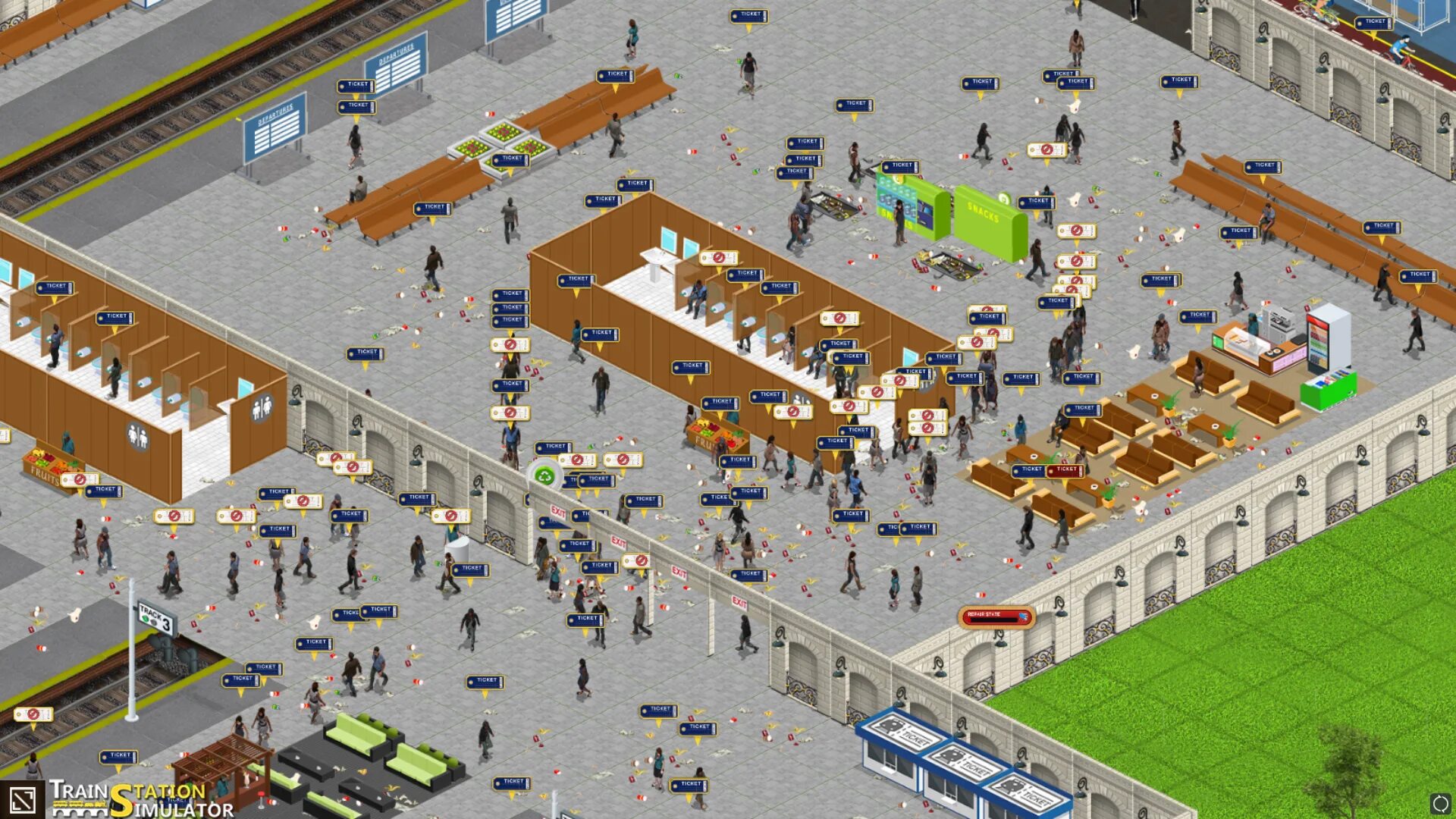 Train Station игра. X-Station симулятор. Station Simulator ( 2009 ). Train Station 2.