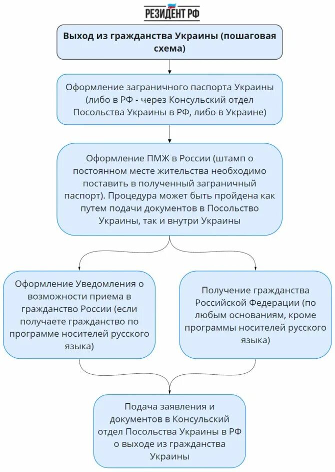 Носитель русского языка гражданство. Схема получения гражданства РФ. Схема получения гражданства по НРЯ. Гражданство по упрощенной схеме. Порядок получения гражданства РФ схема.