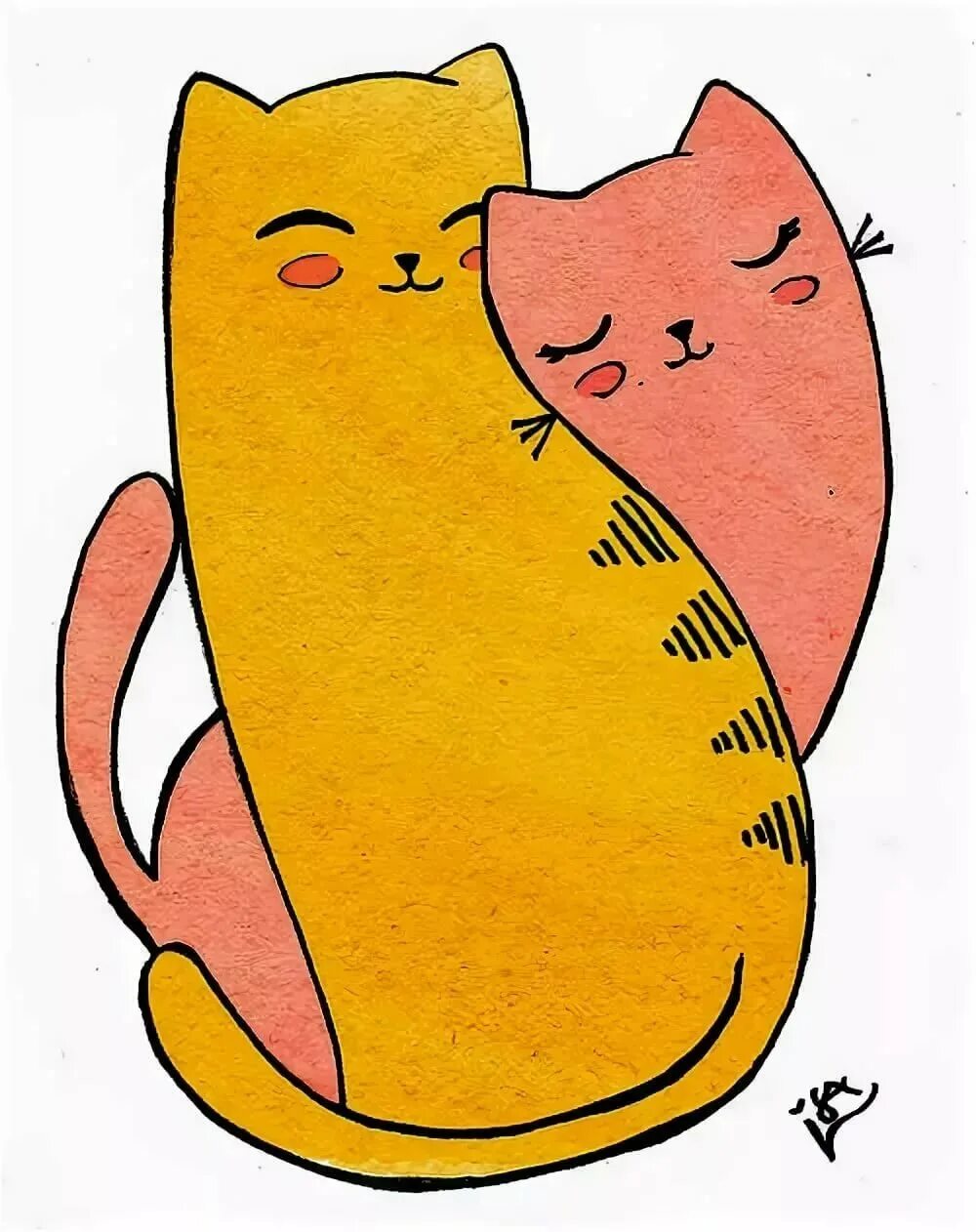 Мило легкие картинки. Рисунки для срисовки котики. Милые рисунки. Рисунки котов для срисовки. Милые картинки для срисовки.