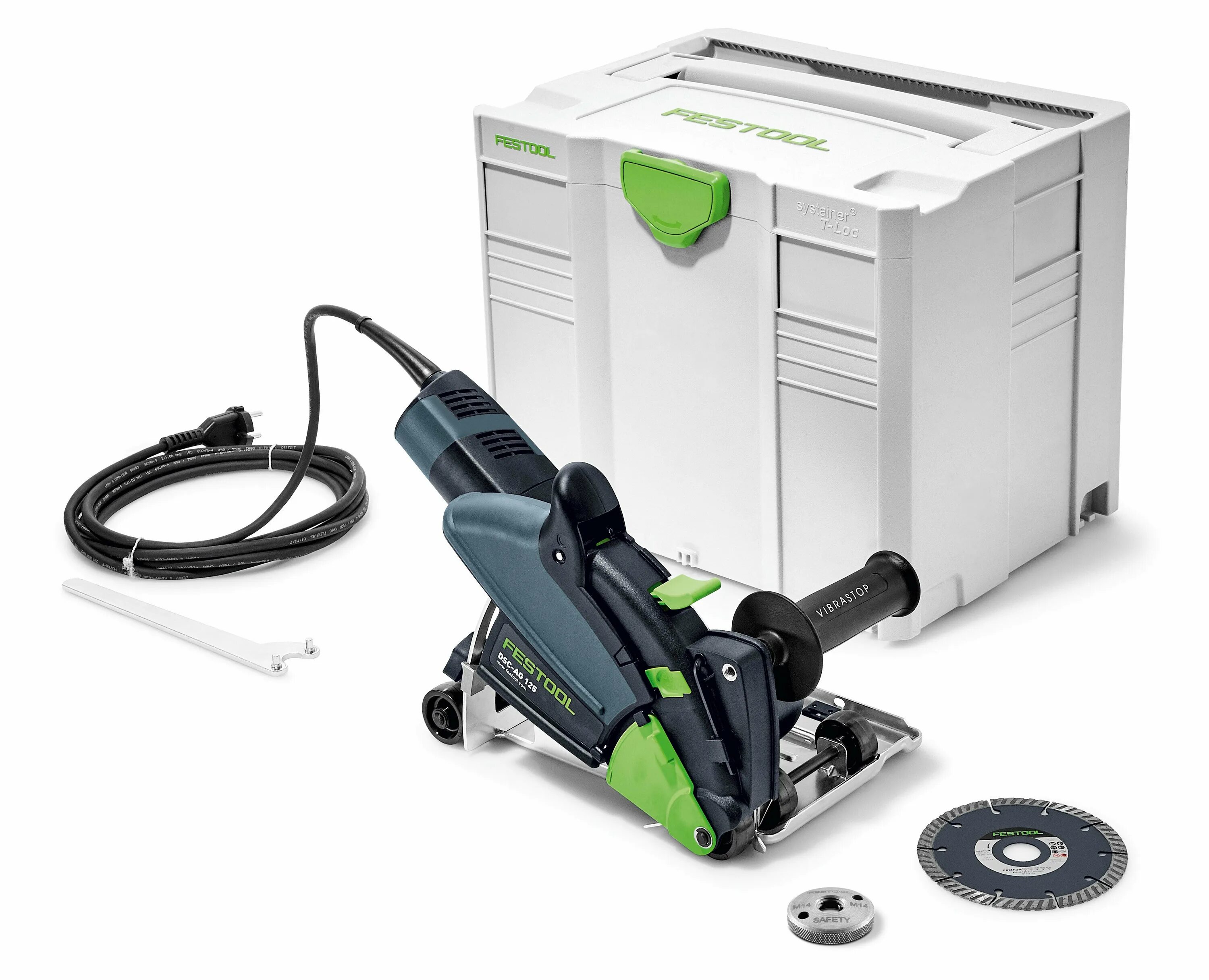 Festool DSC-AG 125 Plus (767996). Штроборез Фестул. Отрезной Фестул. Festool DSG-AG 125. 1400 плюс