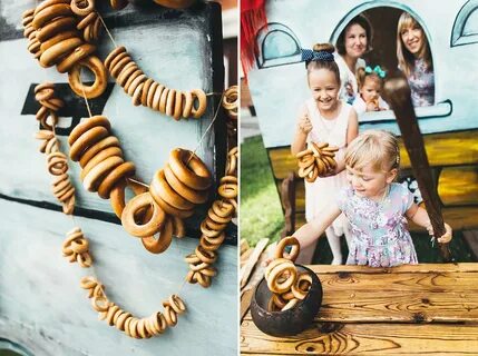 Бусы из баранок