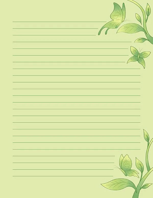 Papéis De Carta Writing paper printable stationery, Flower stationary, Floral st