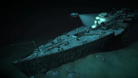 Titanic shipwreck