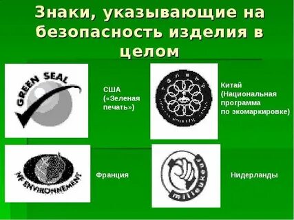 Укажите символы