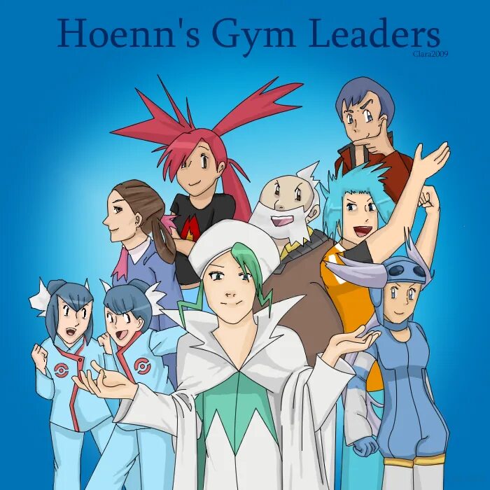 Покемон гим лидеры. Hoenn Gym leaders. Гим Лидеры Хоенн. Pokemon Gym leader Hoenn.