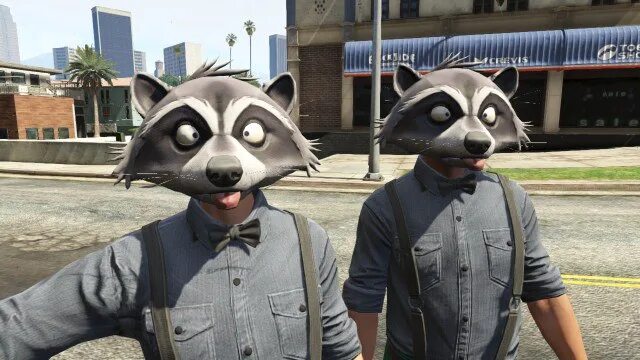 Кто под маской енота в 5. Квантум енот ГТА. Квантум ГТА 5 енот. ГТА 5 маска енота. GTA 5 Raccoon Mask.