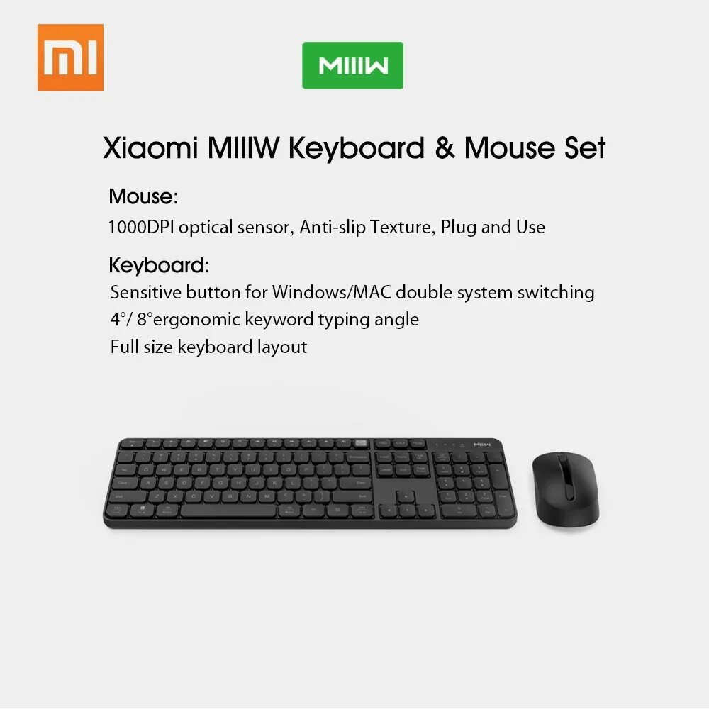 Xiaomi keyboard and mouse. Xiaomi wireless keyboard and mouse set. xiaomi miiiw wireless set. клавиатура miiiw. mouse setting in xiaomi.